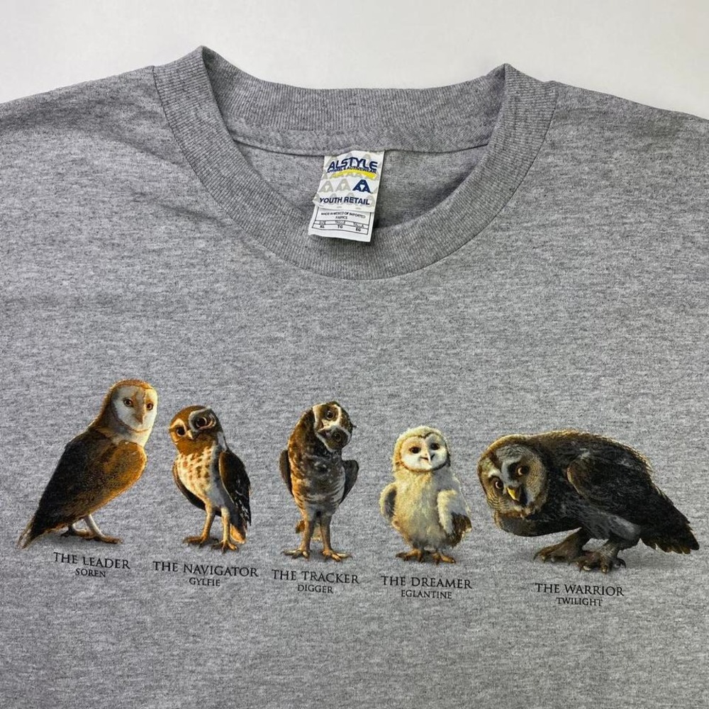 Legend of the Guardians: The Owls of Ga'Hoole movie promo shirt